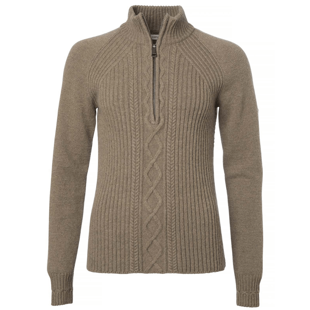 productImage: W's Stella Half Zip Ol Pullover Saddle Brown