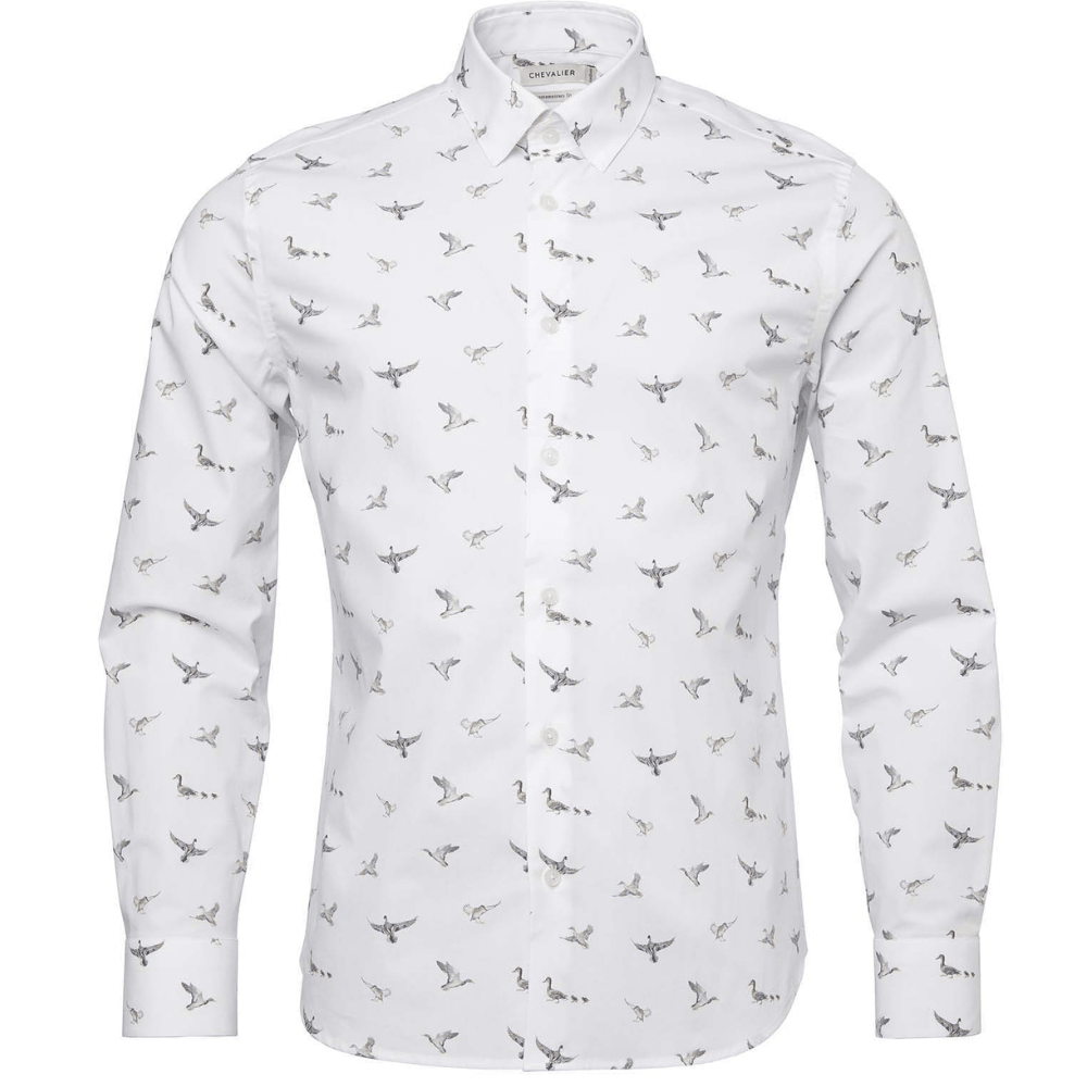 productImage: M's Danson Contemporary Fit Shirt Men Ducks In A Row
