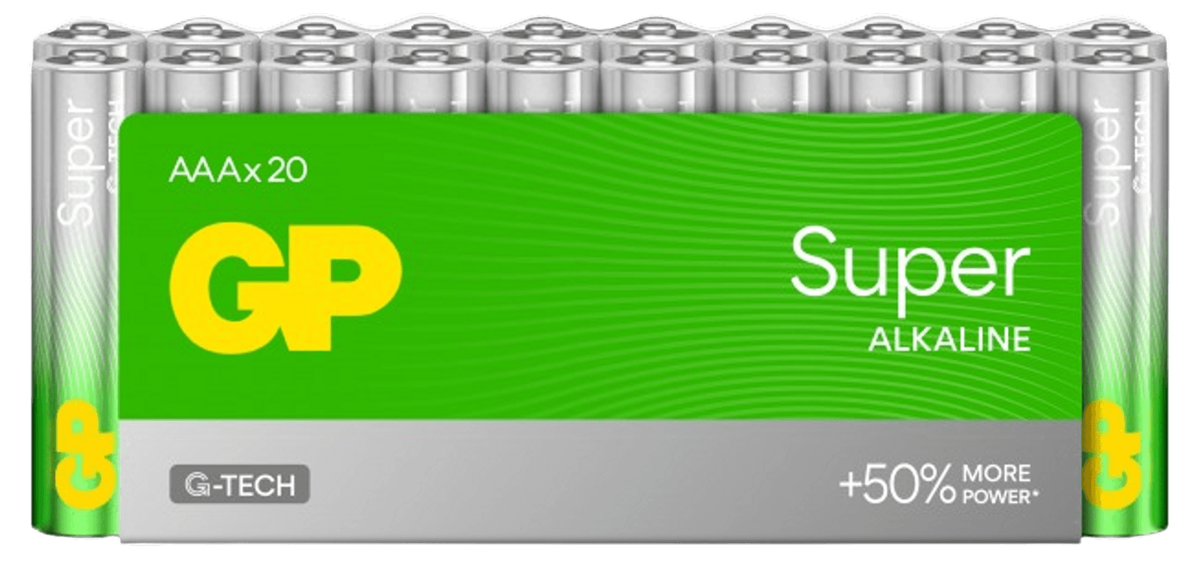 productImage: GP Super Alkaline AAA-paristot, 24A/LR03 20 kpl