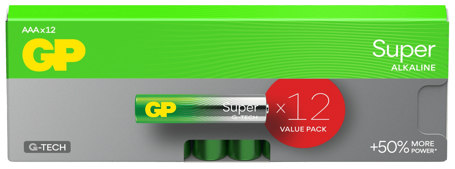 productImage: GP Super Alkaline AAA-paristo, 24A/LR03, 12 kpl
