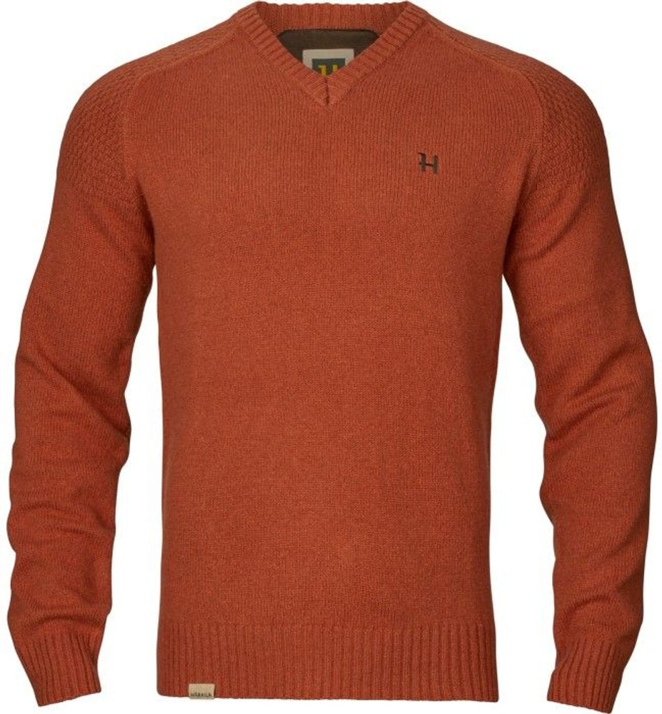 productImage: M's Vincent Merino V-Neck Pullover Bombay Brown