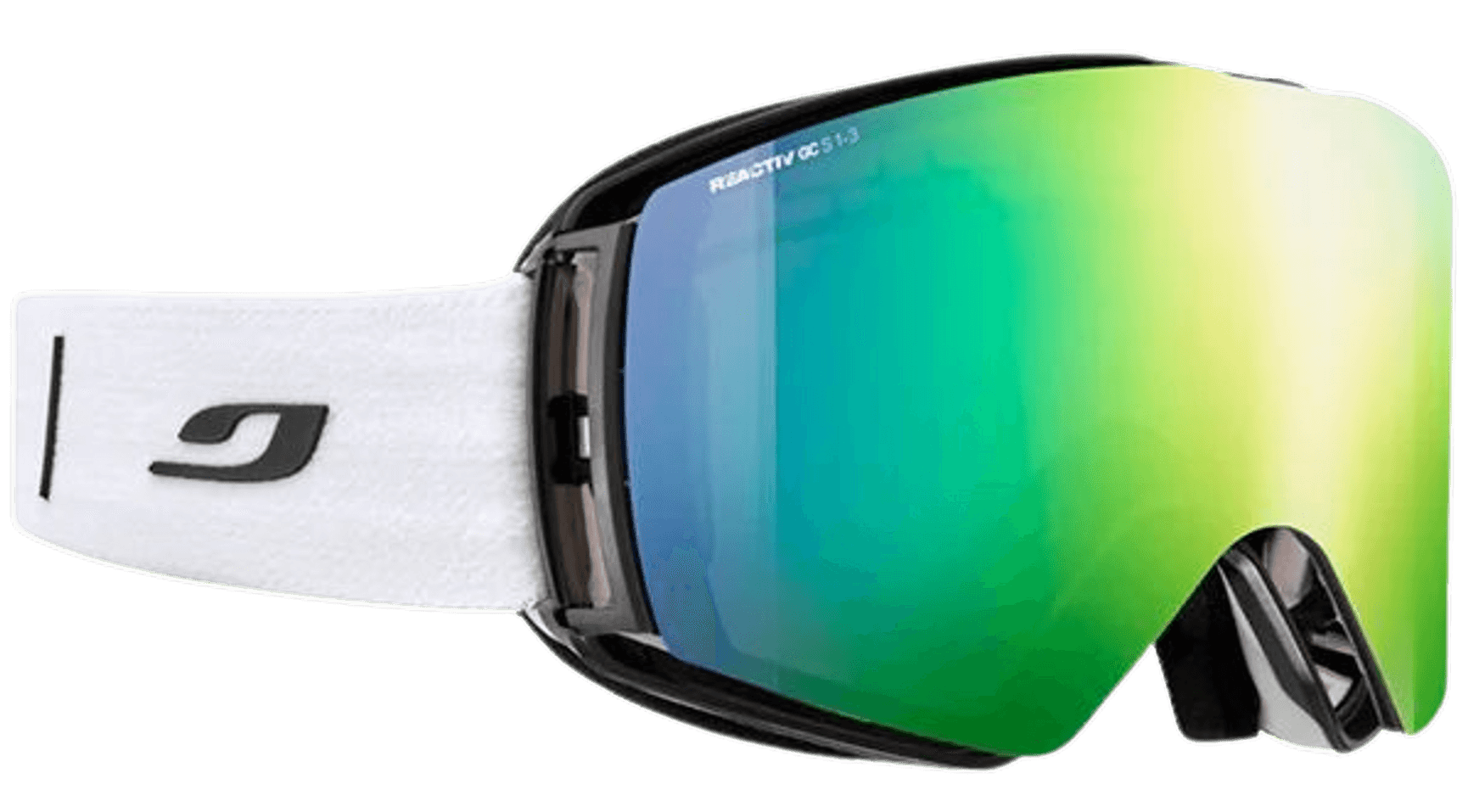 productImage: Launcher REACTIV 1-3 Glare Control laskettelulasit, valkoinen