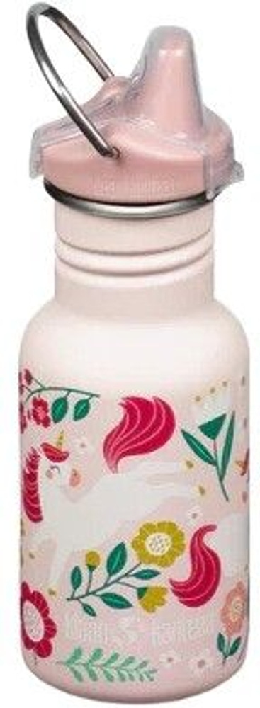 productImage: Kid Classic Narrow 355ml (w/ Kid Sippy) Leaping Unicorns