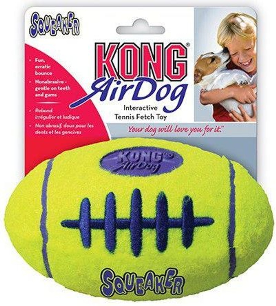 productImage: Airdog Squeakair Football koiranlelu, M