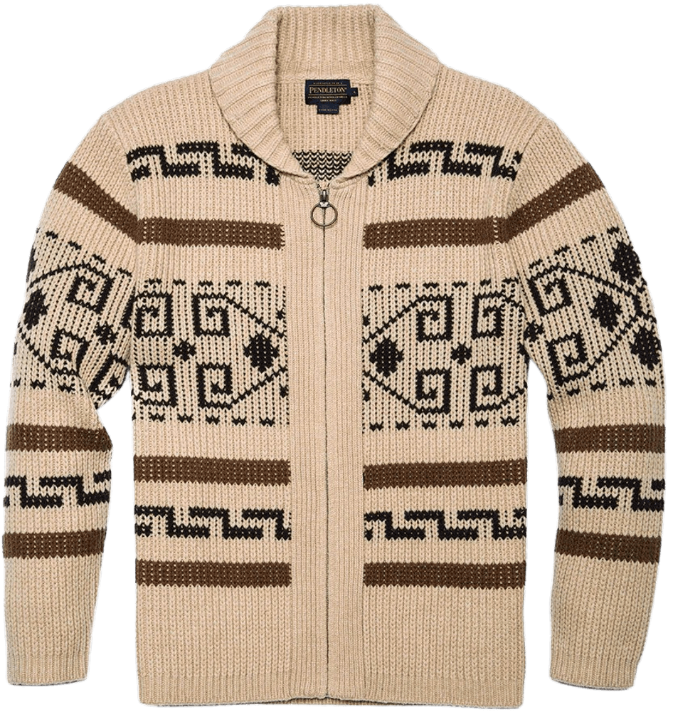productImage: The Original Westerley neuletakki, Tan/Brown
