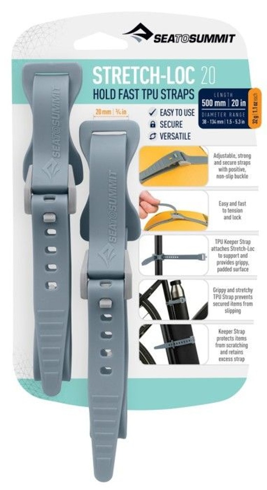 productImage: Sea To Summit Strap Stretch-Loc TPU 20x500 mm 2-pack Dusk