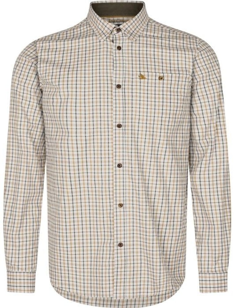 productImage: M's Oxford Shooting Shirt Classic Blue/Classic Brown Check