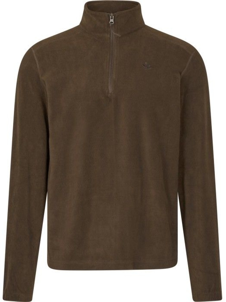productImage: M's Benjamin Half Zip Fleece Sweater Dark Brown
