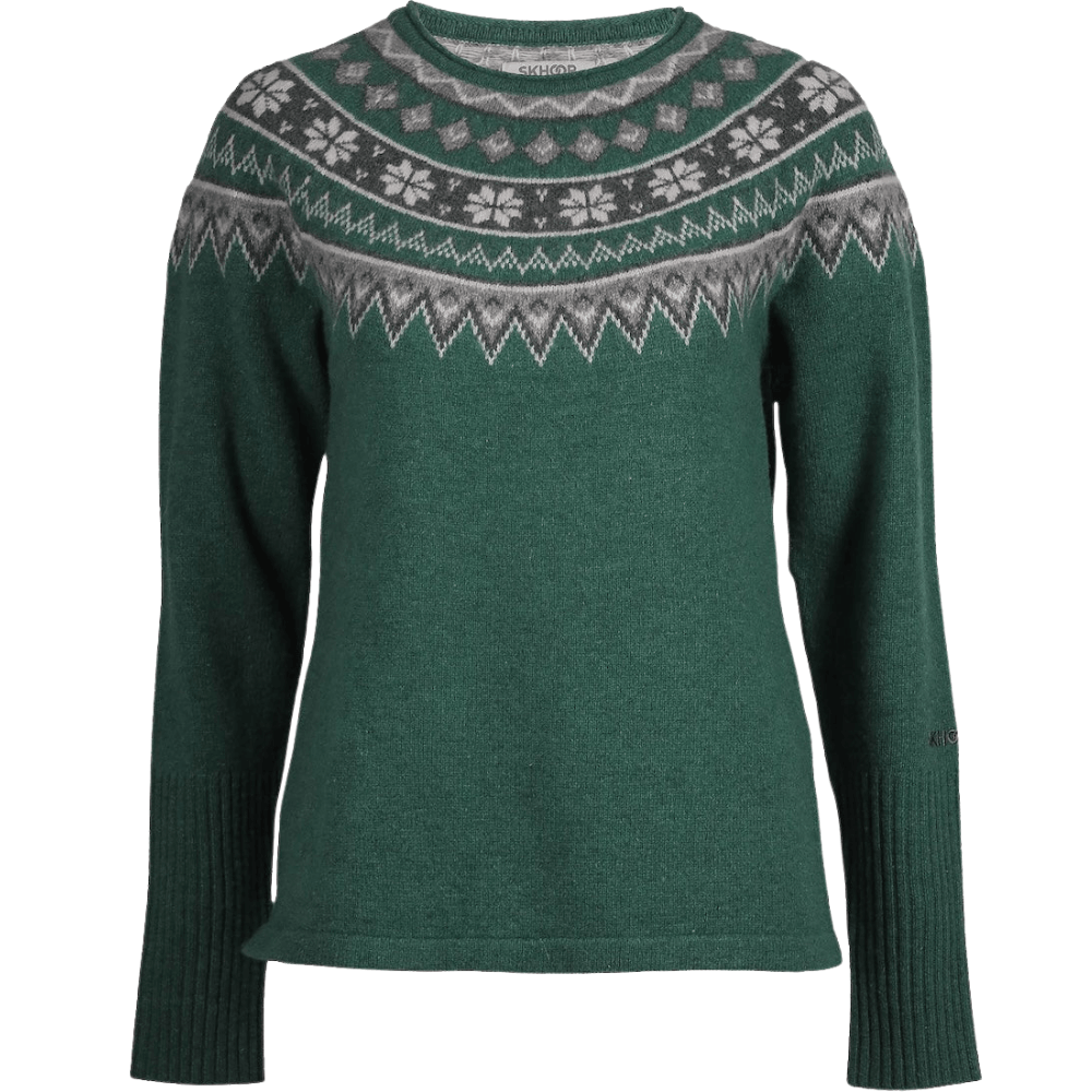 productImage: W's Scandinavian Sweater Pine Green
