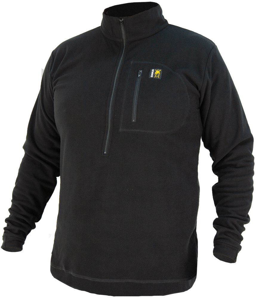 productImage: Micro Shirt fleecepusero, musta