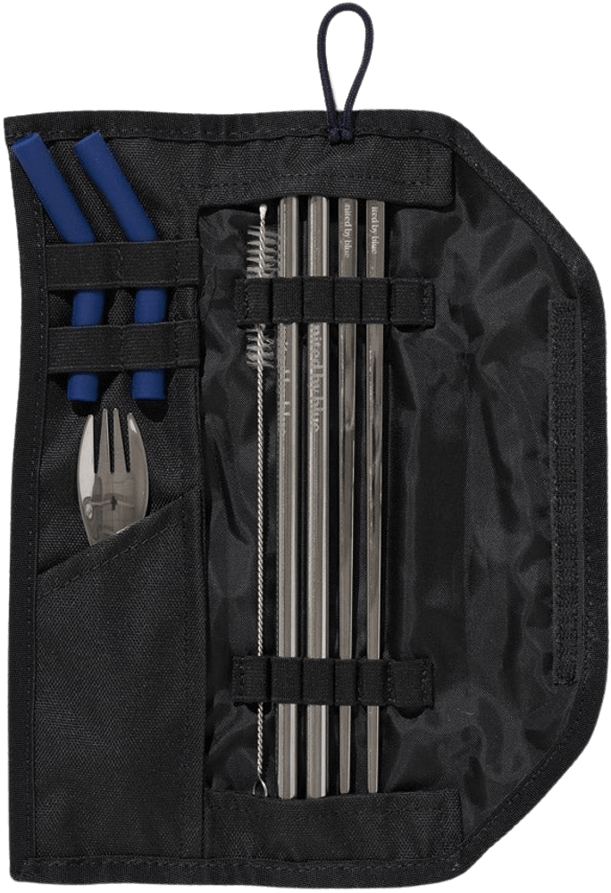 productImage: United by Blue The Utensil Kit ruokailuvälinesetti, musta