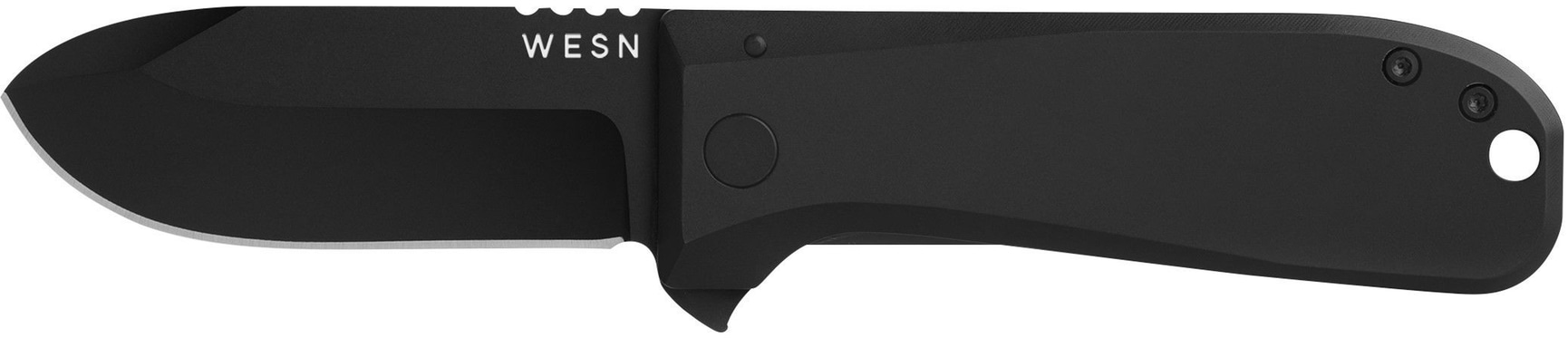 productImage: WESN Allman taittoveitsi, Blacked Out Titanium