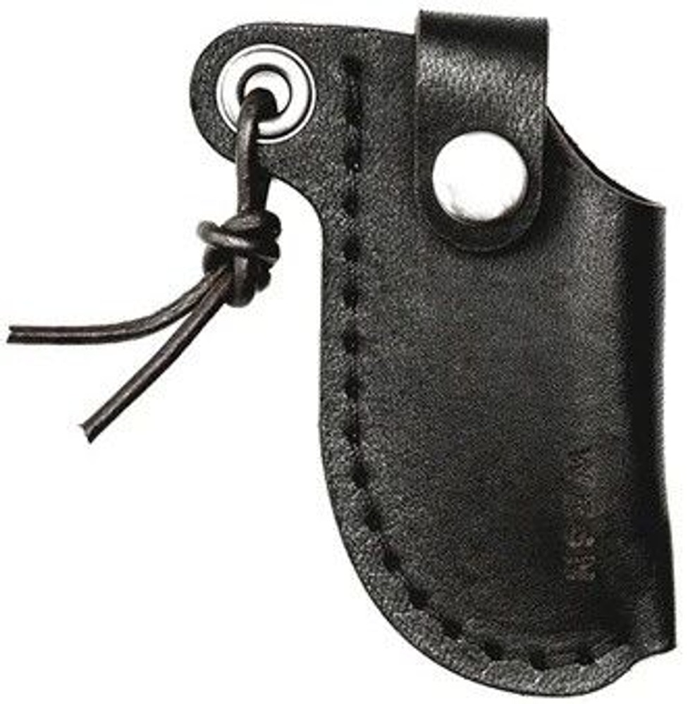 productImage: WESN Microblade Leather Sheath tuppi, musta