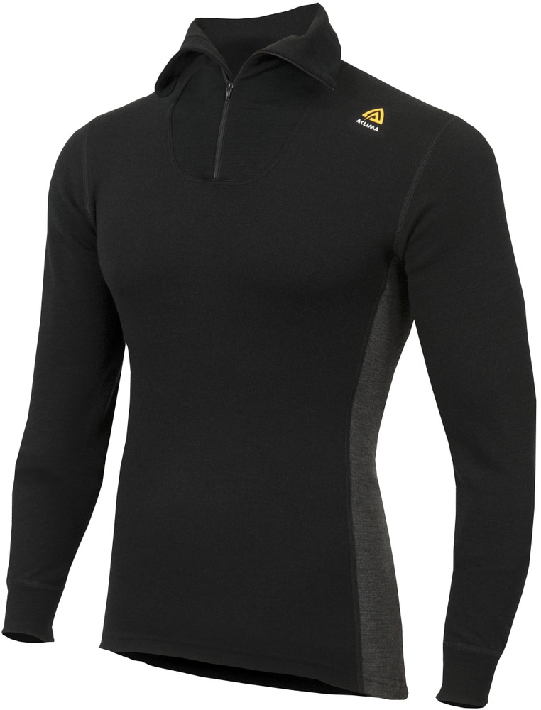 productImage: Warmwool Polo merinopaita, musta