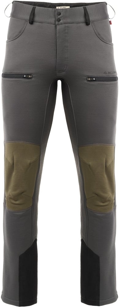 productImage: WoolShell Pant ulkoiluhousut, harmaa/maastonvihreä