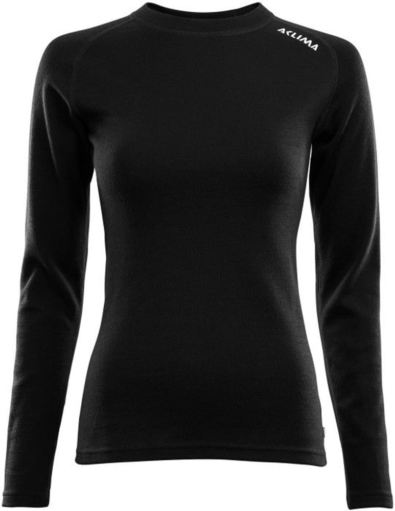 productImage: WarmWool Merino -naisten aluskerrastopaita (Jet Black)