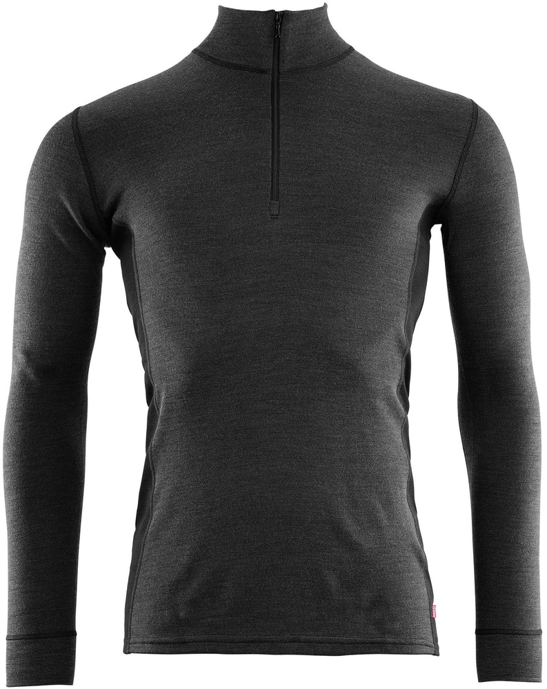 productImage: WarmWool Mockneck kerrastopaita, Marengo/Jet Black