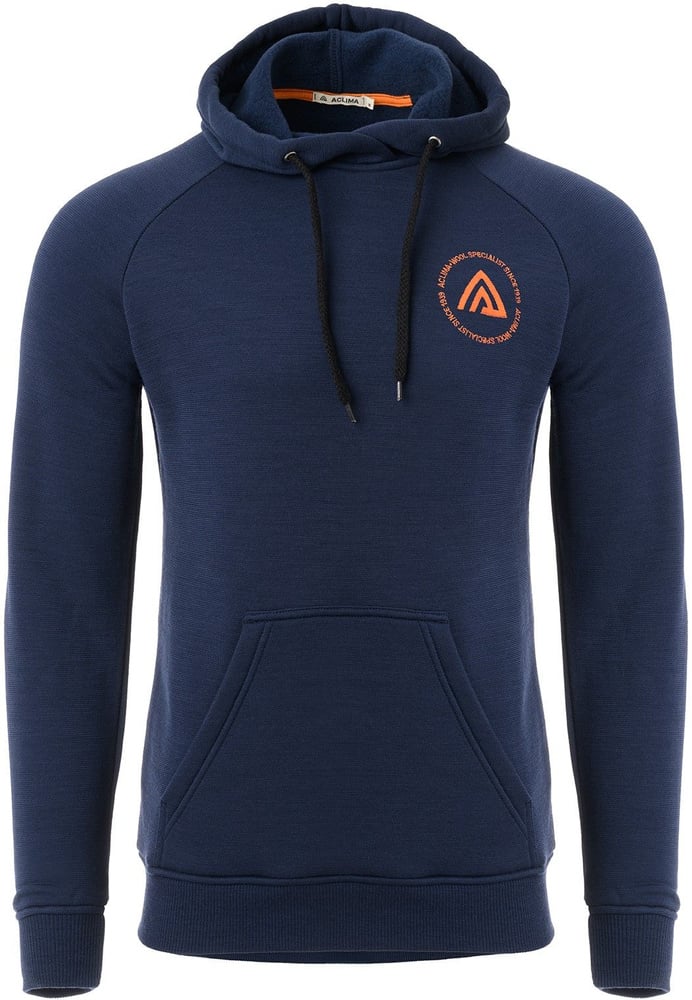 productImage: FleeceWool V2 Hoodie merinohuppari, tummansininen
