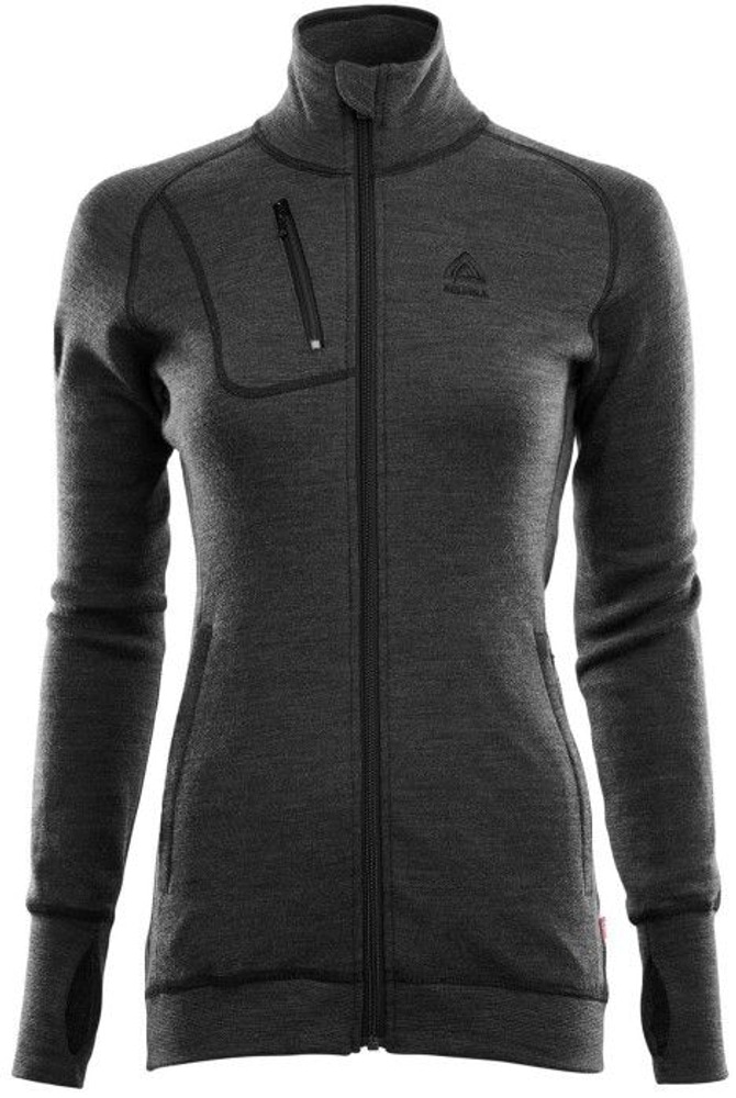 productImage: DoubleWool -naisten merinovillatakki (Marengo/Jet Black)