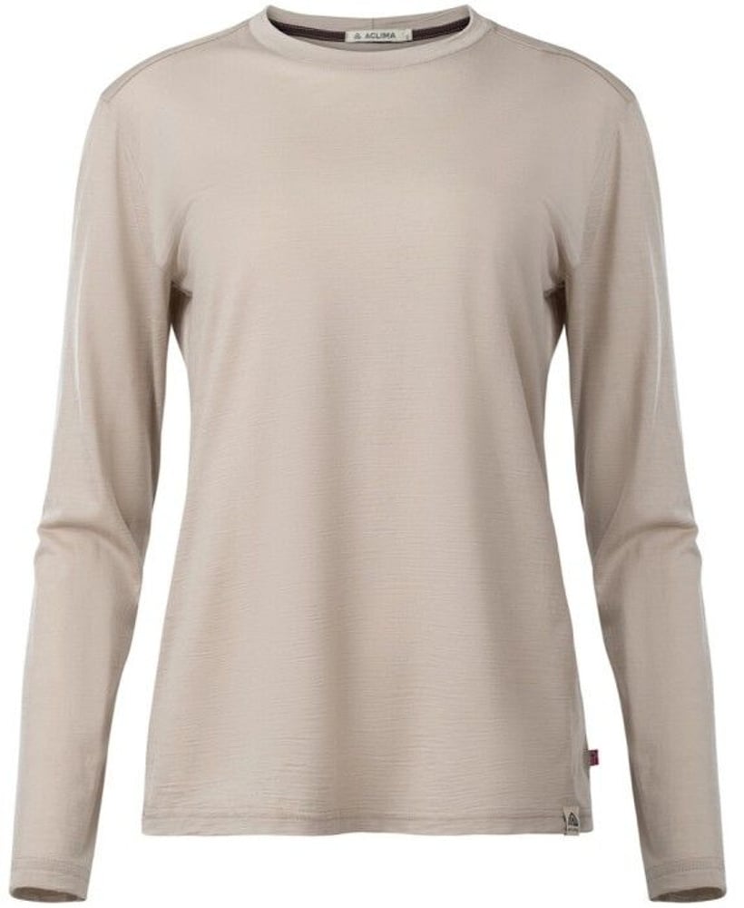 productImage: Aclima LightWool 180 Crewneck W's Simply Taupe