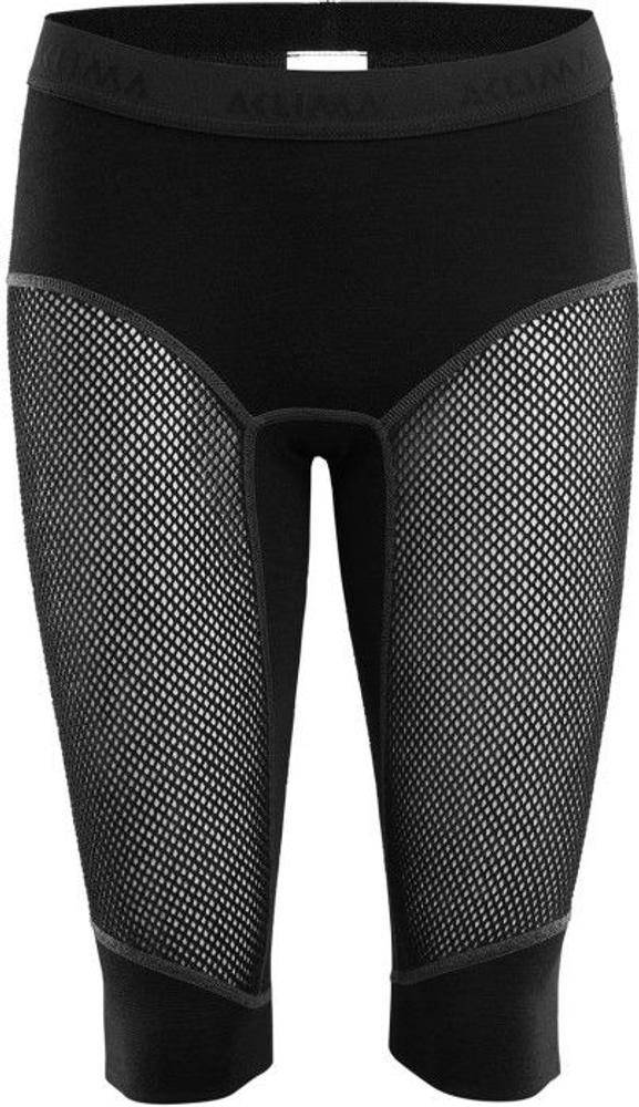 productImage: Aclima WoolNet Shorts Long Woman Jet Black