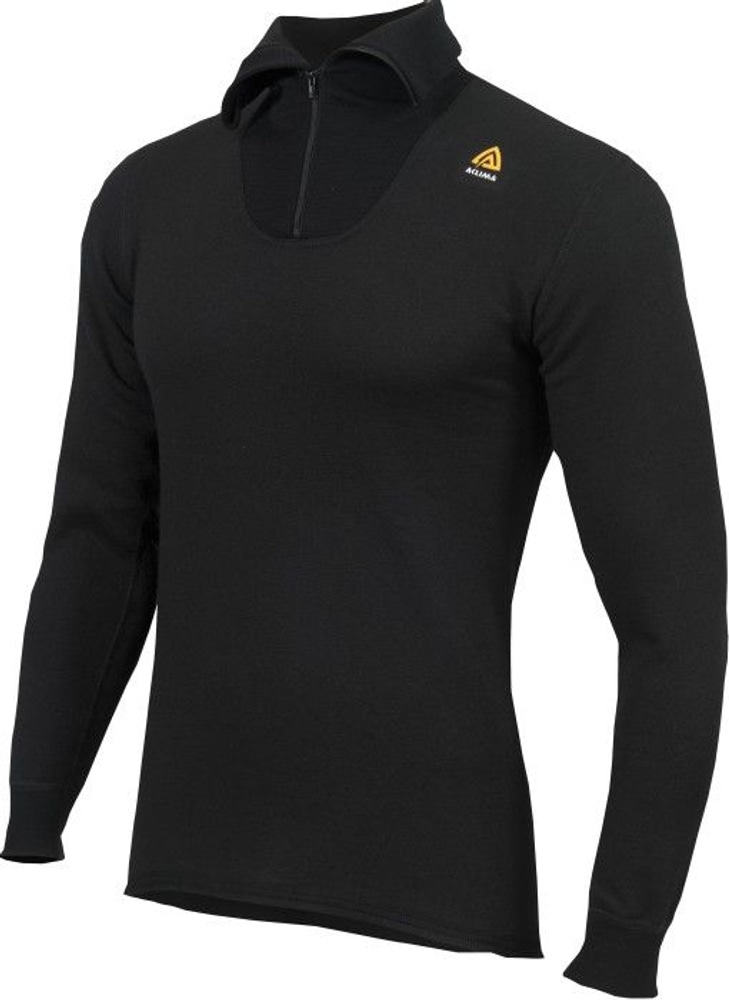 productImage: Hotwool 230 Gr. Polo Zip Unisex Jet Black