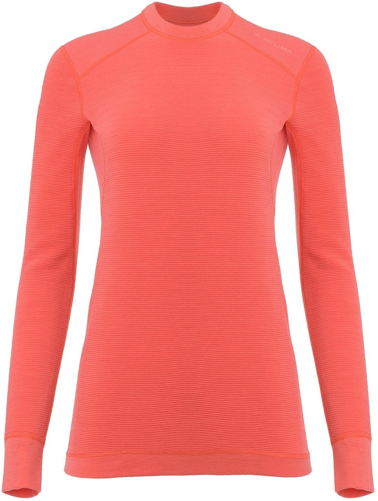 productImage: StreamWool Crewneck käännettävä naisten kerrastopaita, Spiced Coral