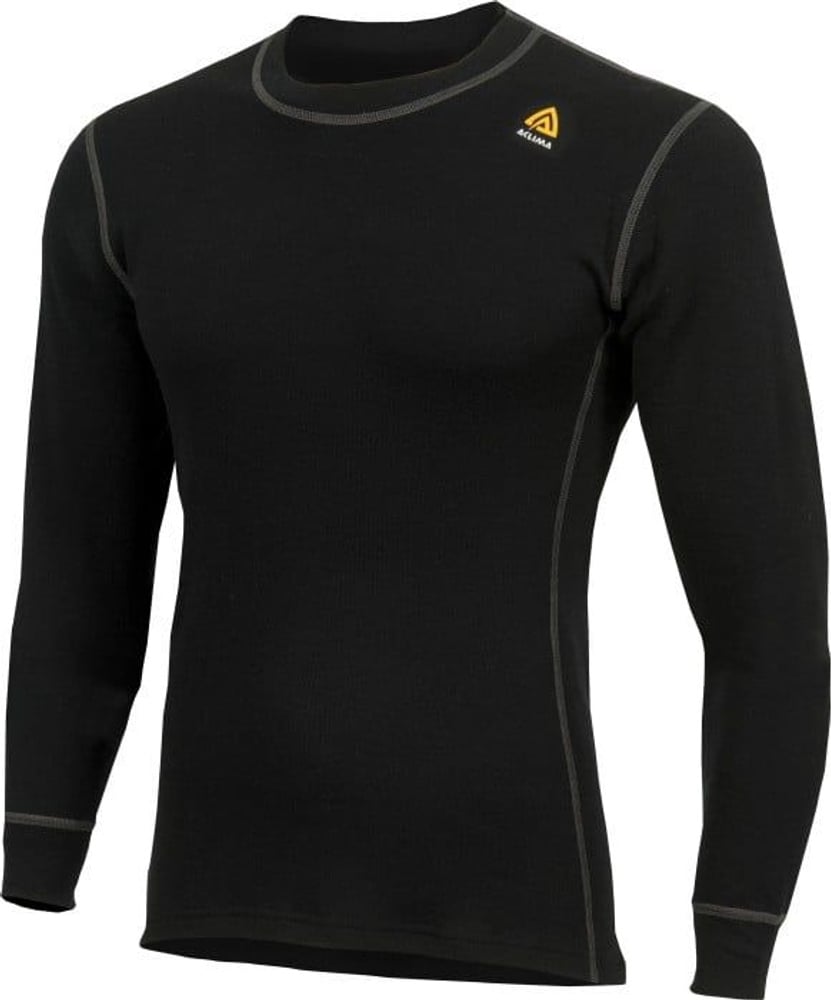 productImage: WarmWool Merino -miesten kerrastopaita (Jet Black)