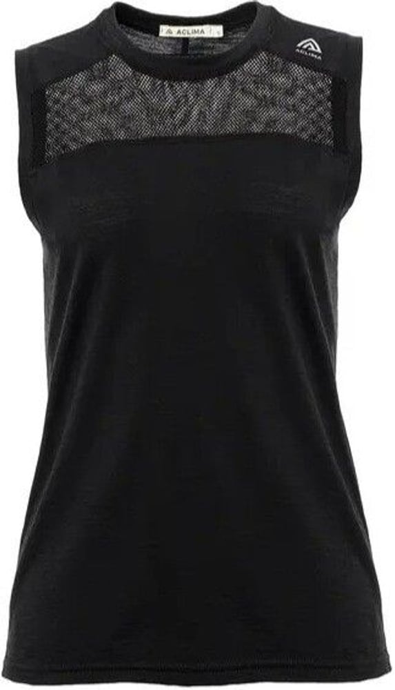 productImage: Aclima LightWool Sports Singlet W's Jet Black