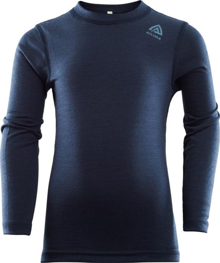 productImage: Kids LightWool Crew Neck Shirt Navy Blazer