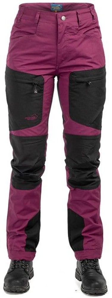 productImage: Arrak Active Stretch -ulkoiluhousut naisille, violetti/musta