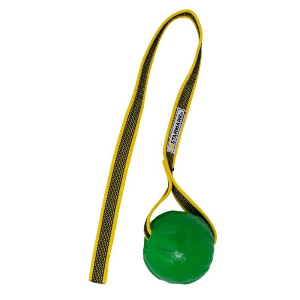productImage: Starmark Gripcord Chew Ball Long M