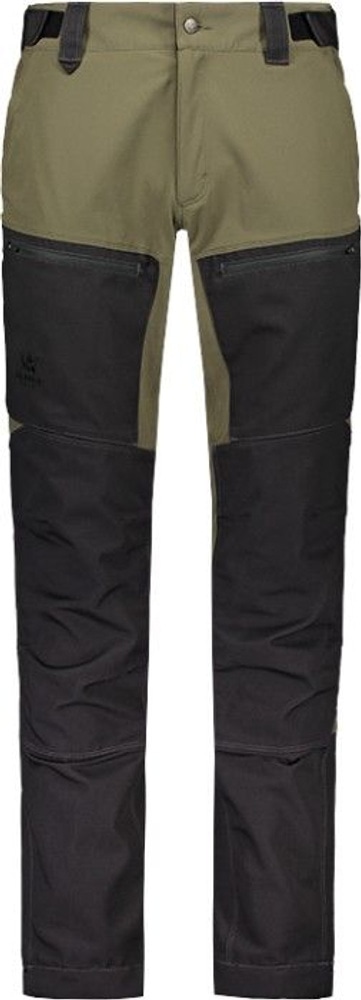 productImage: Trekking Lite Pro -miesten housut, Dark Olive / Grey