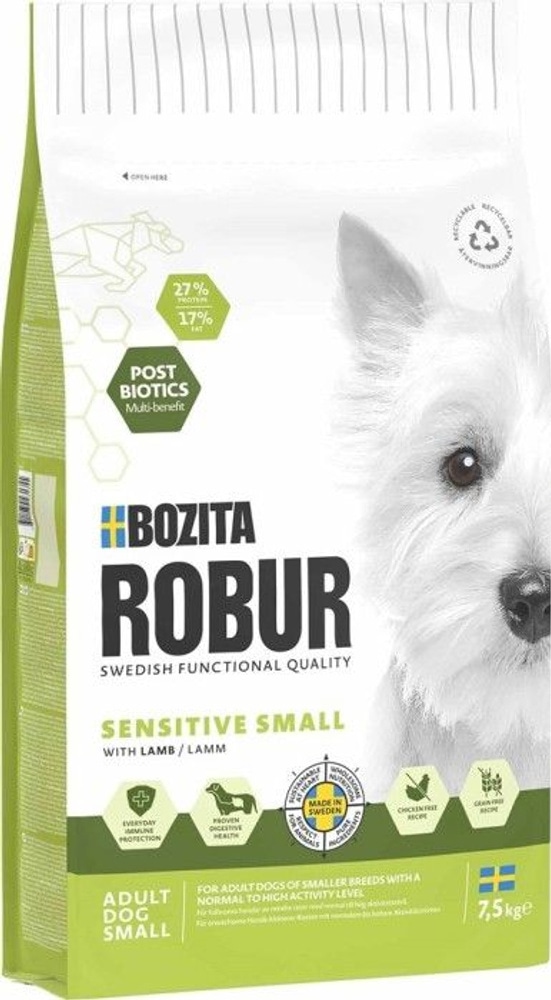 productImage: Robur Adult Small Breed Sensitive 7,5 kg