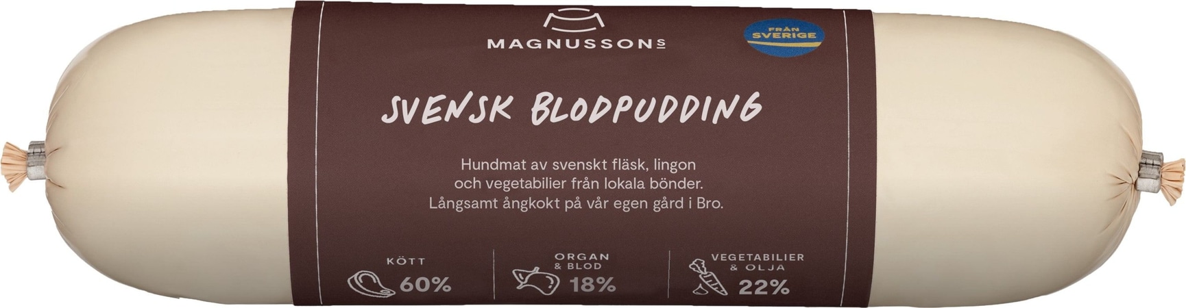 productImage: Magnussons Ångkokta höyrykypsennetty ruotsalainen verimakkara