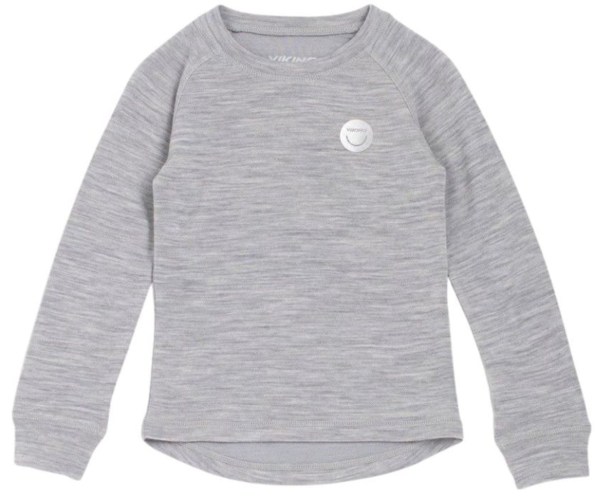 productImage: Soft Baselayer Merino Top Kids Grey/Light Grey