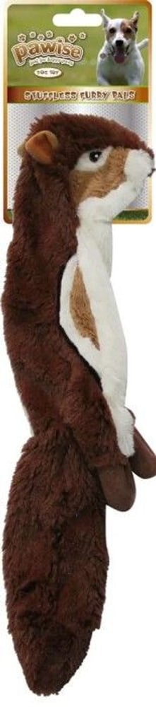 productImage: Pawise Hundleksak Stuffingless 35 cm Ekorre