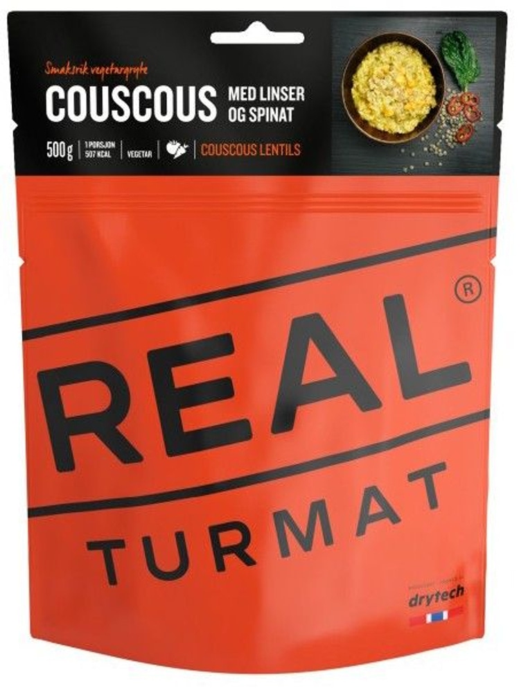 productImage: REAL Turmat Couscous med linser och spenat (Vegetarisk) 509 kcal