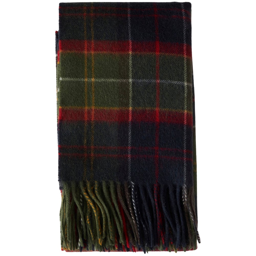 productImage: Brack Patchwork Tartan Scarf Red Classic Tartan