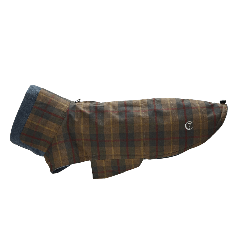 productImage: Brooklyn Winter Coat Waxed koko 2 Tartan