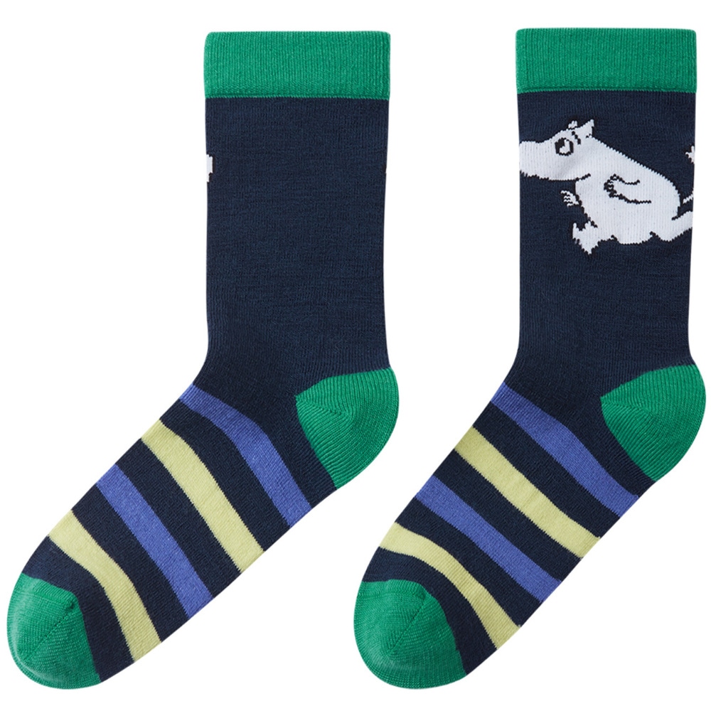 productImage: Socks Moomin Randig Kids Navy