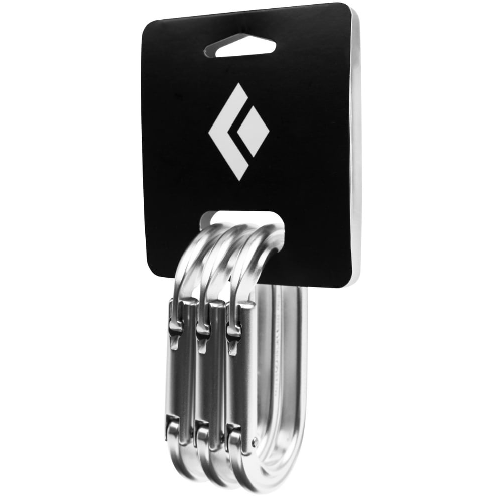 productImage: Oval Keylock Carabiner 3-Pack Polished