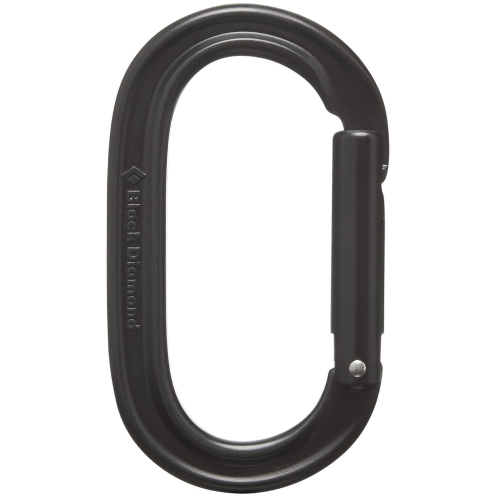 productImage: Diamond Oval Keylock Carabiner Black