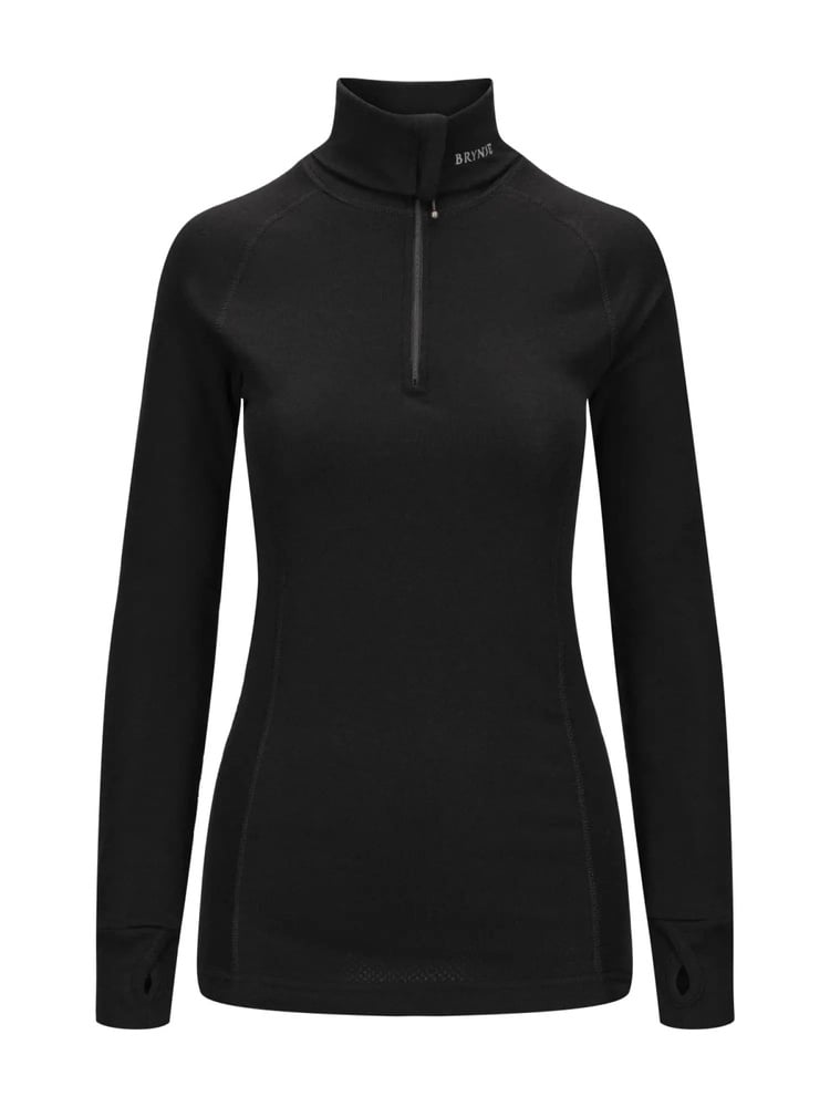 Lady Arctic Zip Polo Black, view: 1