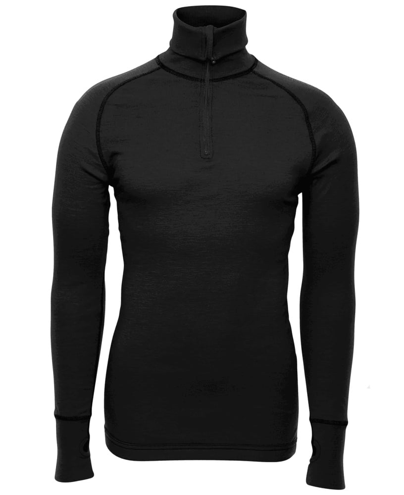 productImage: Arctic Zip Polo w/inlay Black