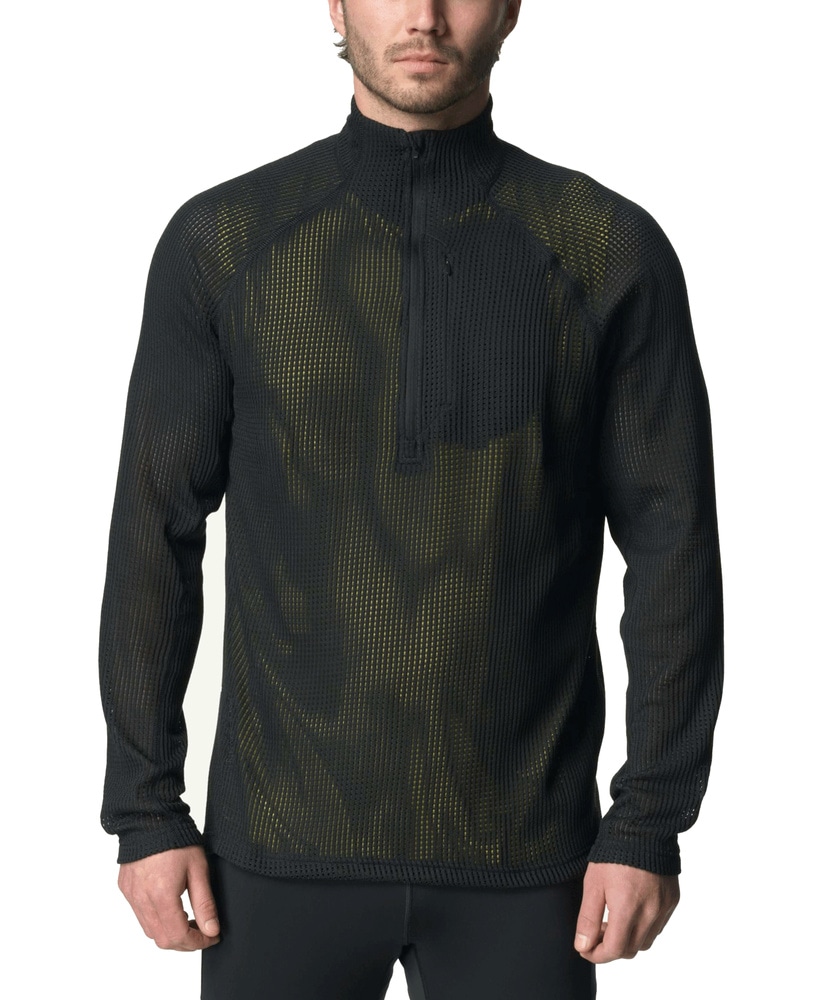 M's Pace Flow Half Zip True Black, view: 1