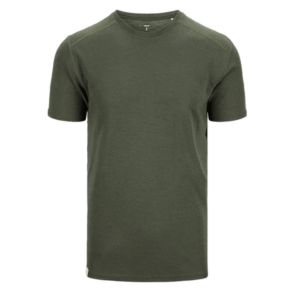 productImage: M's Softboost Crew Tee Olive Night