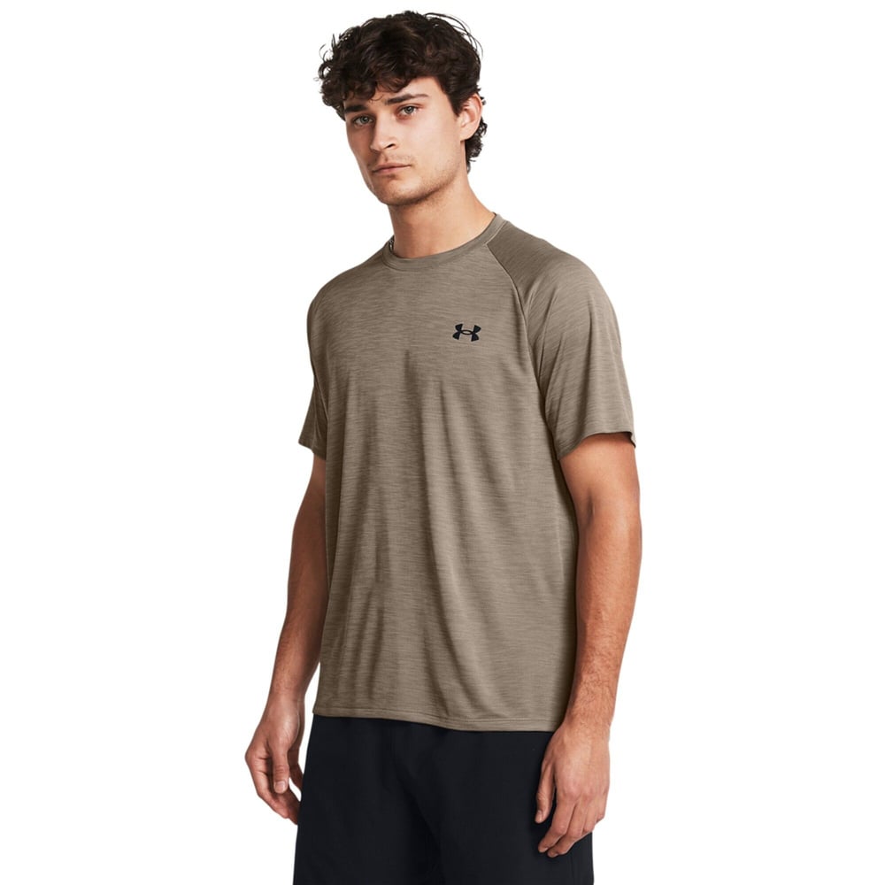 productImage: Tech Textured Short Sleeve Taupe Dusk