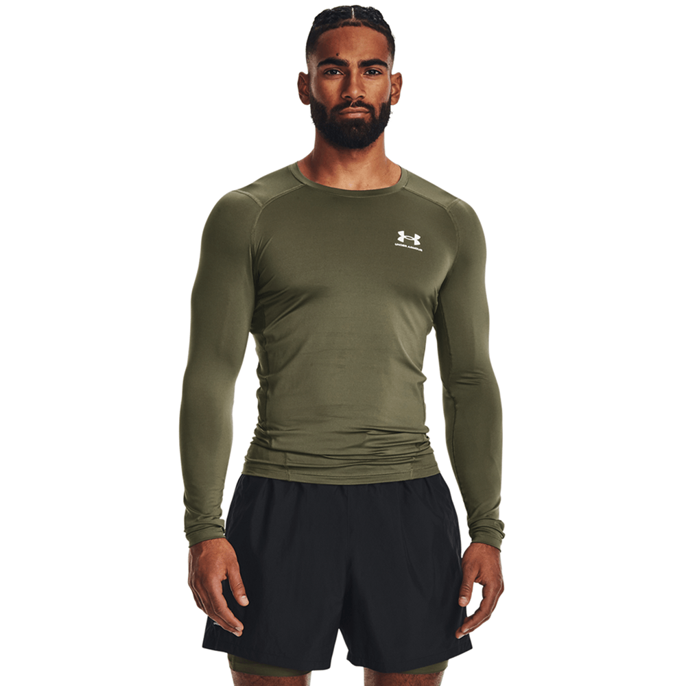 productImage: M's Heatgear Armour Comp Long Sleeve Marine Od Green