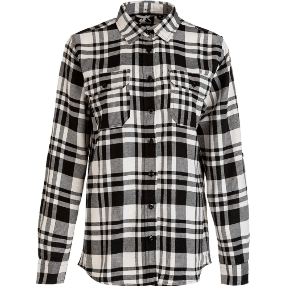 productImage: Flannel M Checked Black